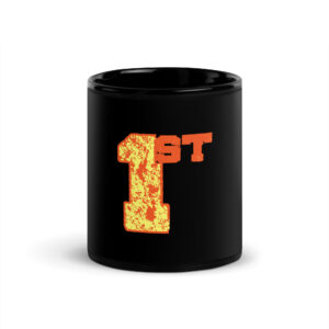 Black Glossy Mug